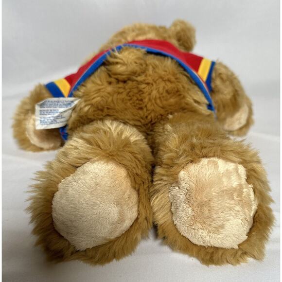 Build-a-Bear Original Retired Brown Bear With Hat RARE - Picture 9 of 9